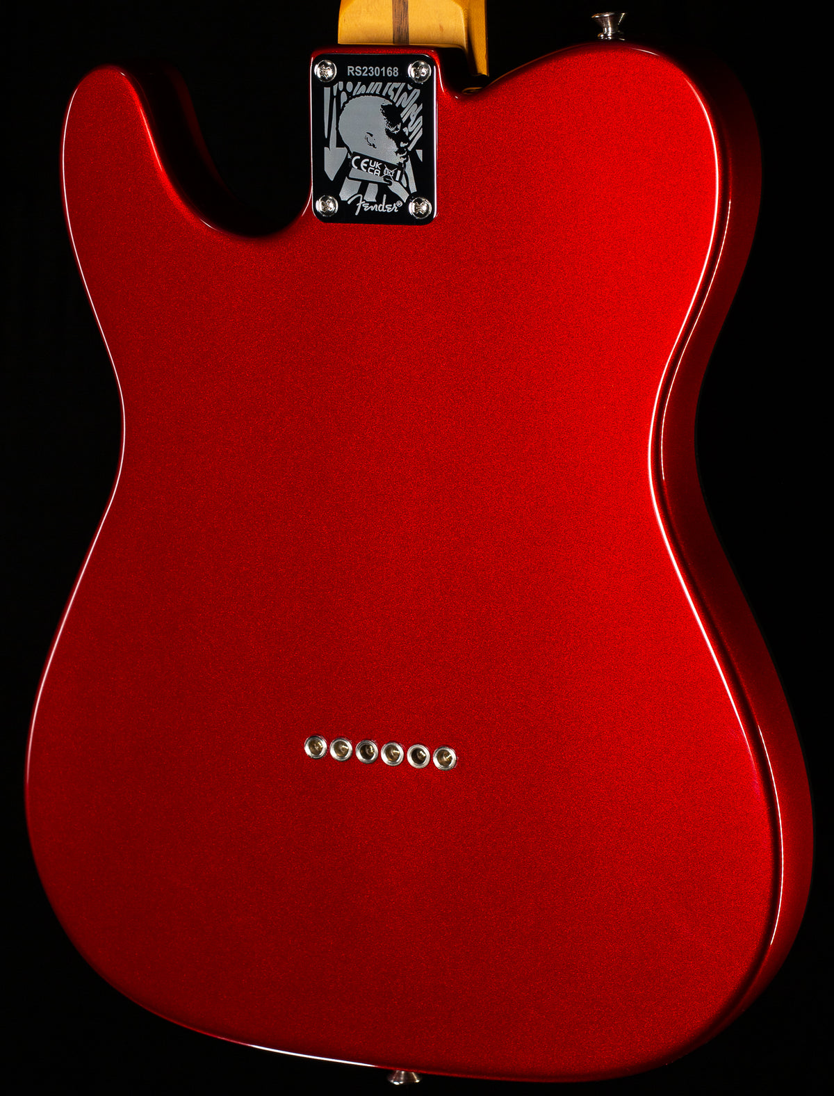 Fender Limited Edition Raphael Saadiq Telecaster, Rosewood Fingerboard, Dark Metallic Red (168)