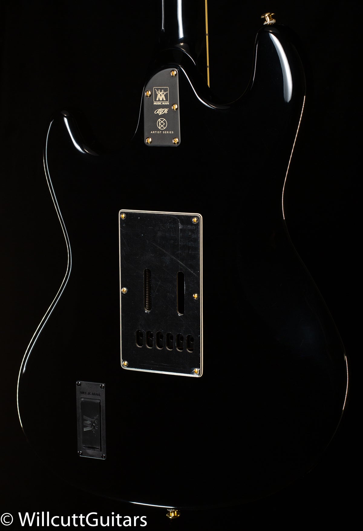 Ernie Ball Music Man StingRay Guitar Dustin Kensrue BFR Nitro Black Honey (474)