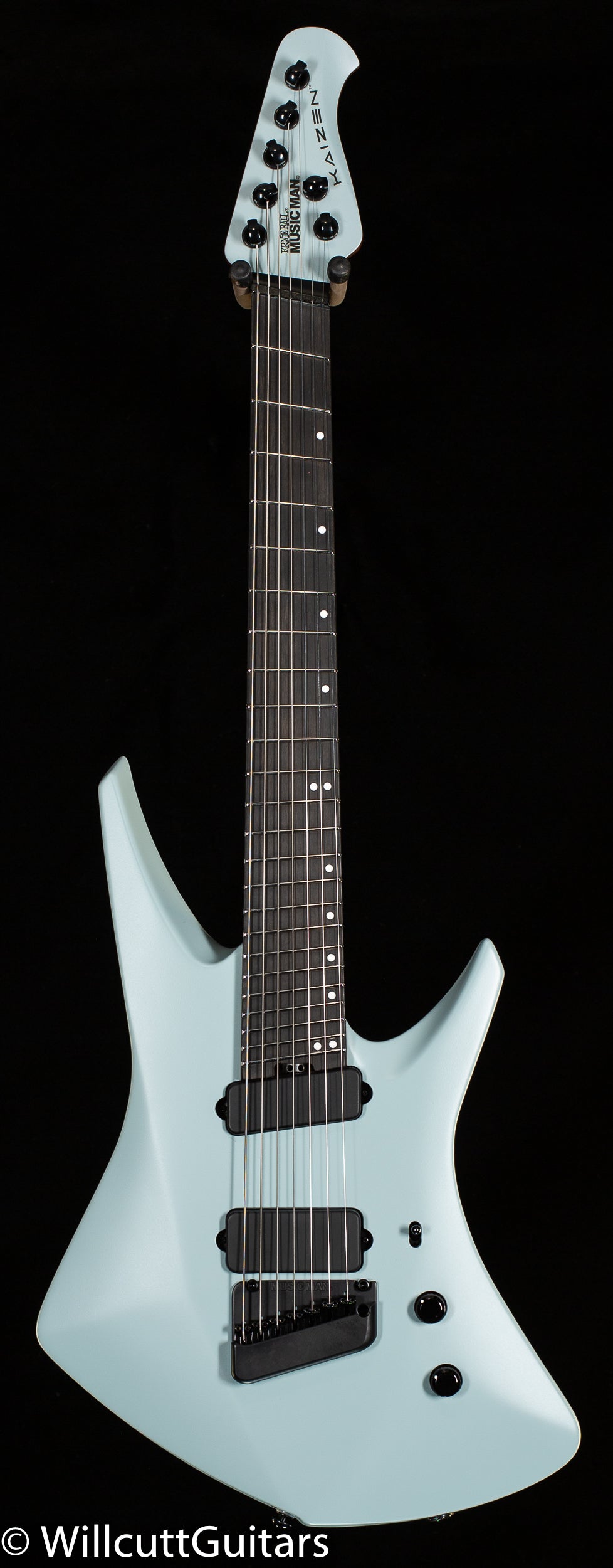 Ernie Ball Music Man Kaizen 7 KLB Mint (488) - Willcutt Guitars