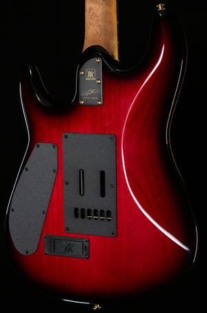 Ernie Ball Music Man Jason Richardson Cutlass Rorschach Red (461)