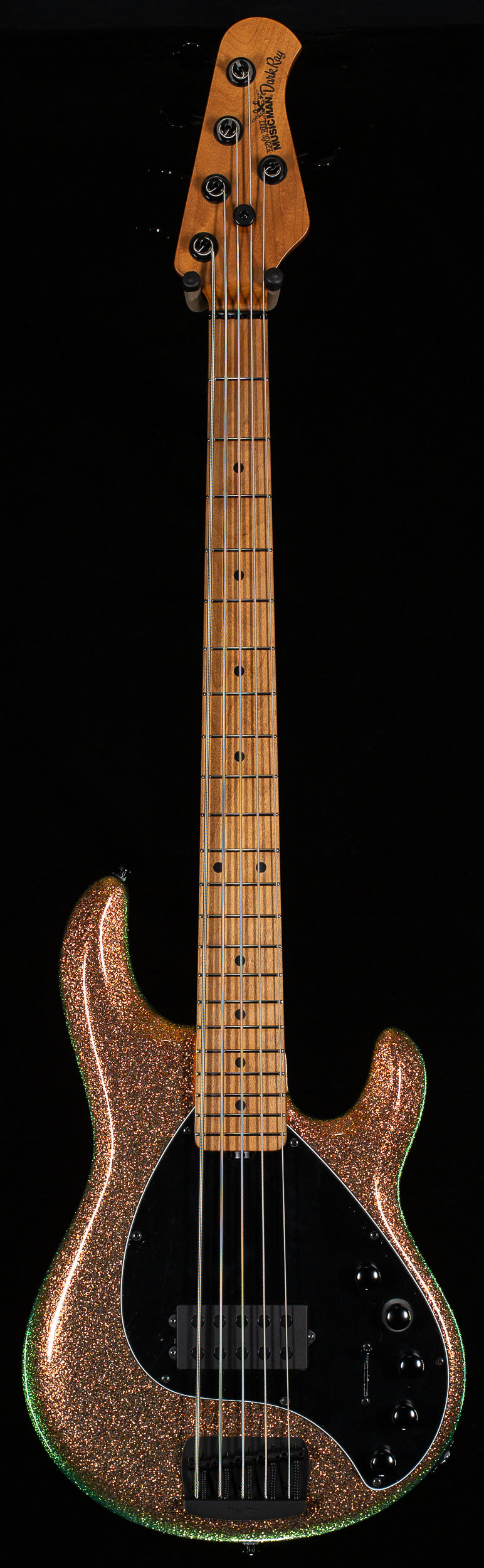 Ernie Ball Music Man StingRay 5 Dark Ray Gold Bar (501)