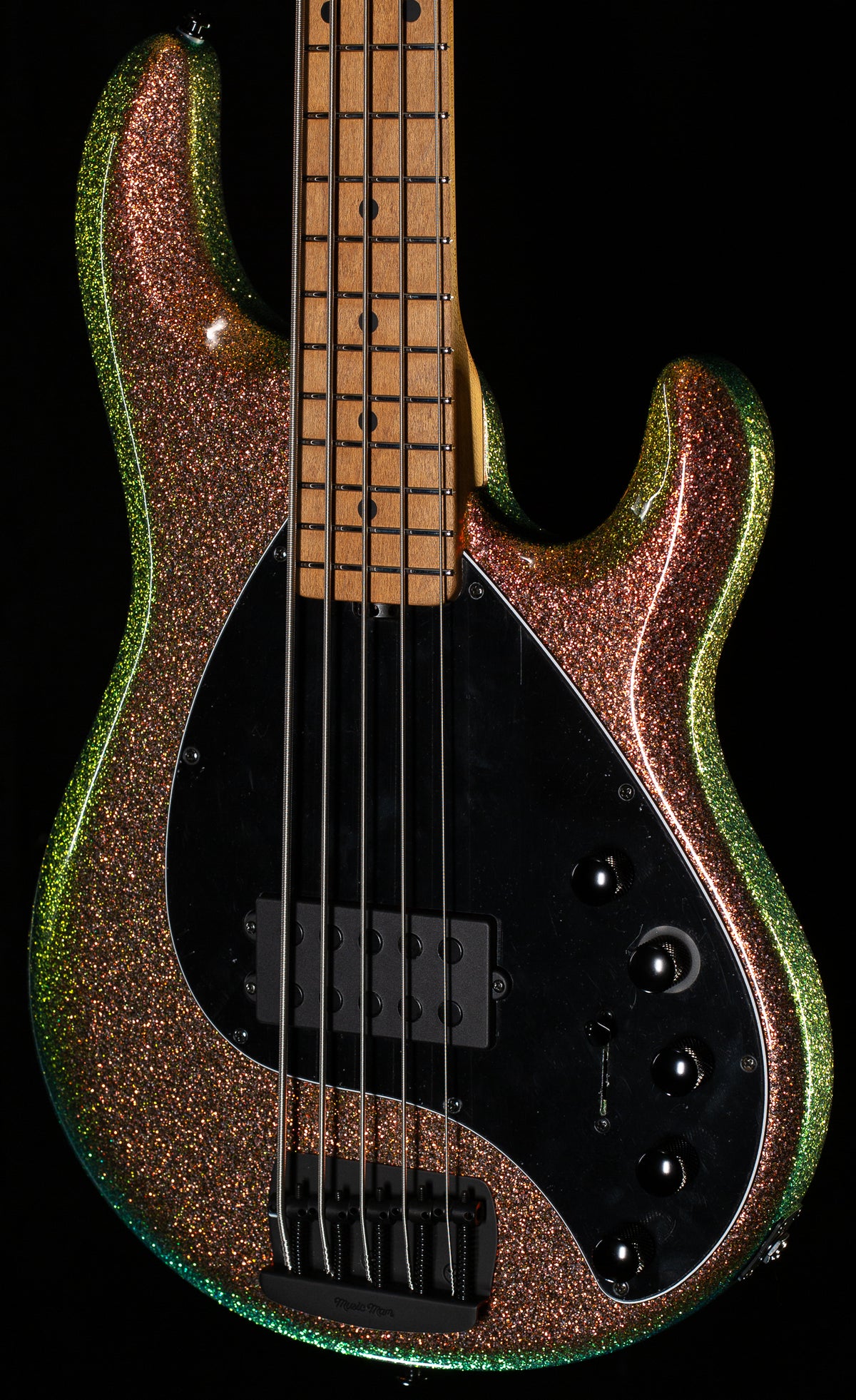 Ernie Ball Music Man StingRay 5 Dark Ray Gold Bar (501)