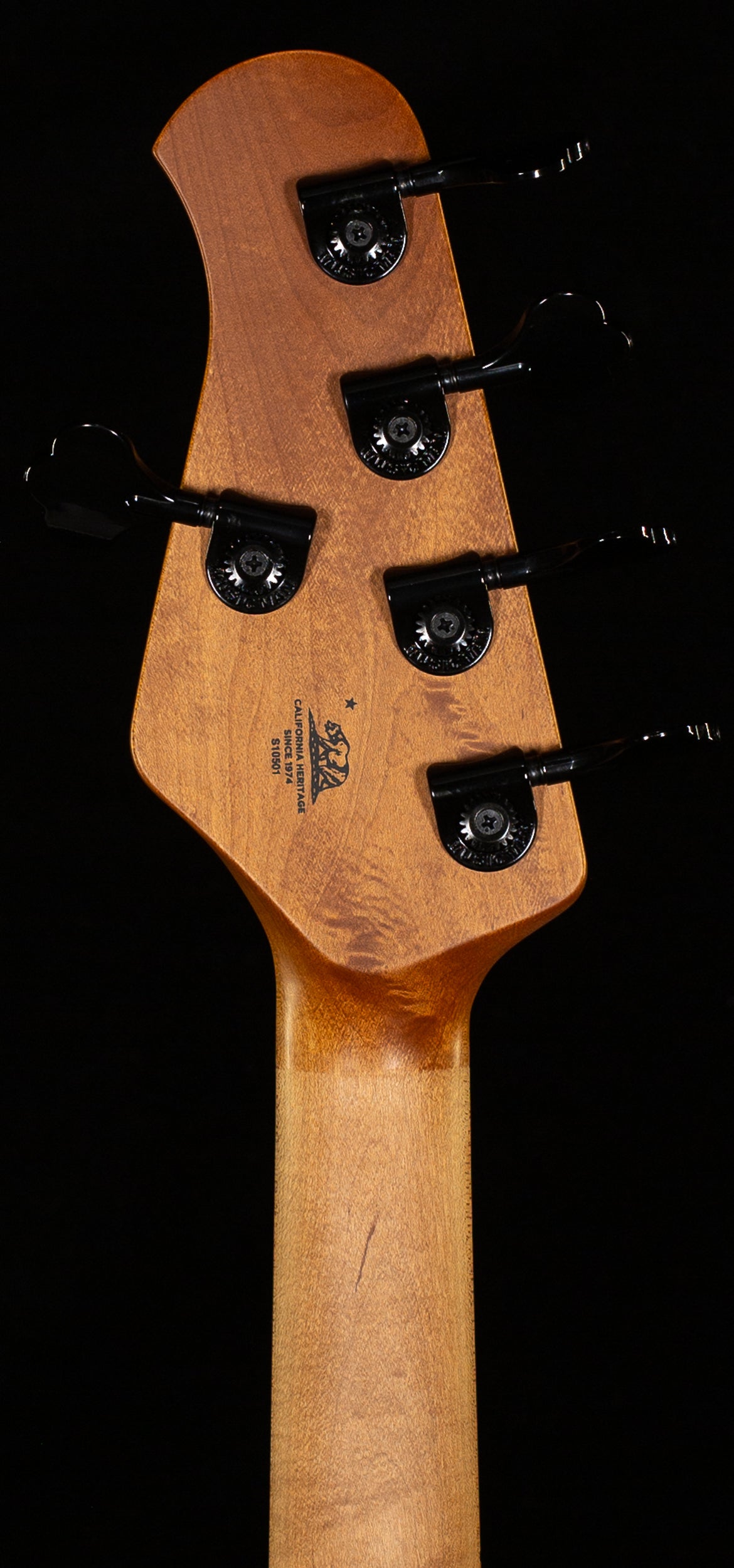 Ernie Ball Music Man StingRay 5 Dark Ray Gold Bar (501)