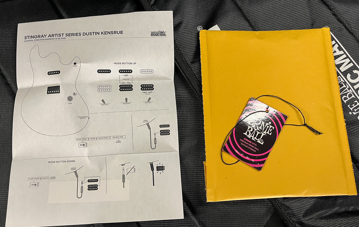 Ernie Ball Music Man StingRay Dustin Kensrue Daiquiri Ice (649)