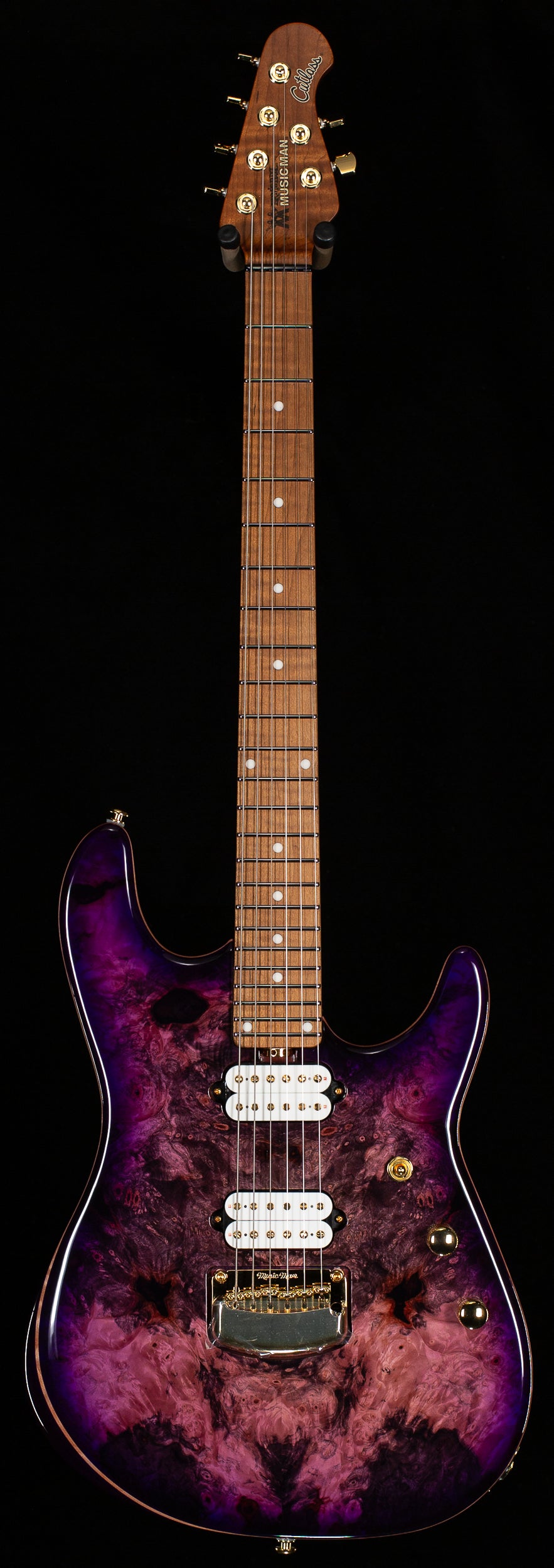 Ernie Ball Music Man Jason Richardson Cutlass Majora Purple (714)