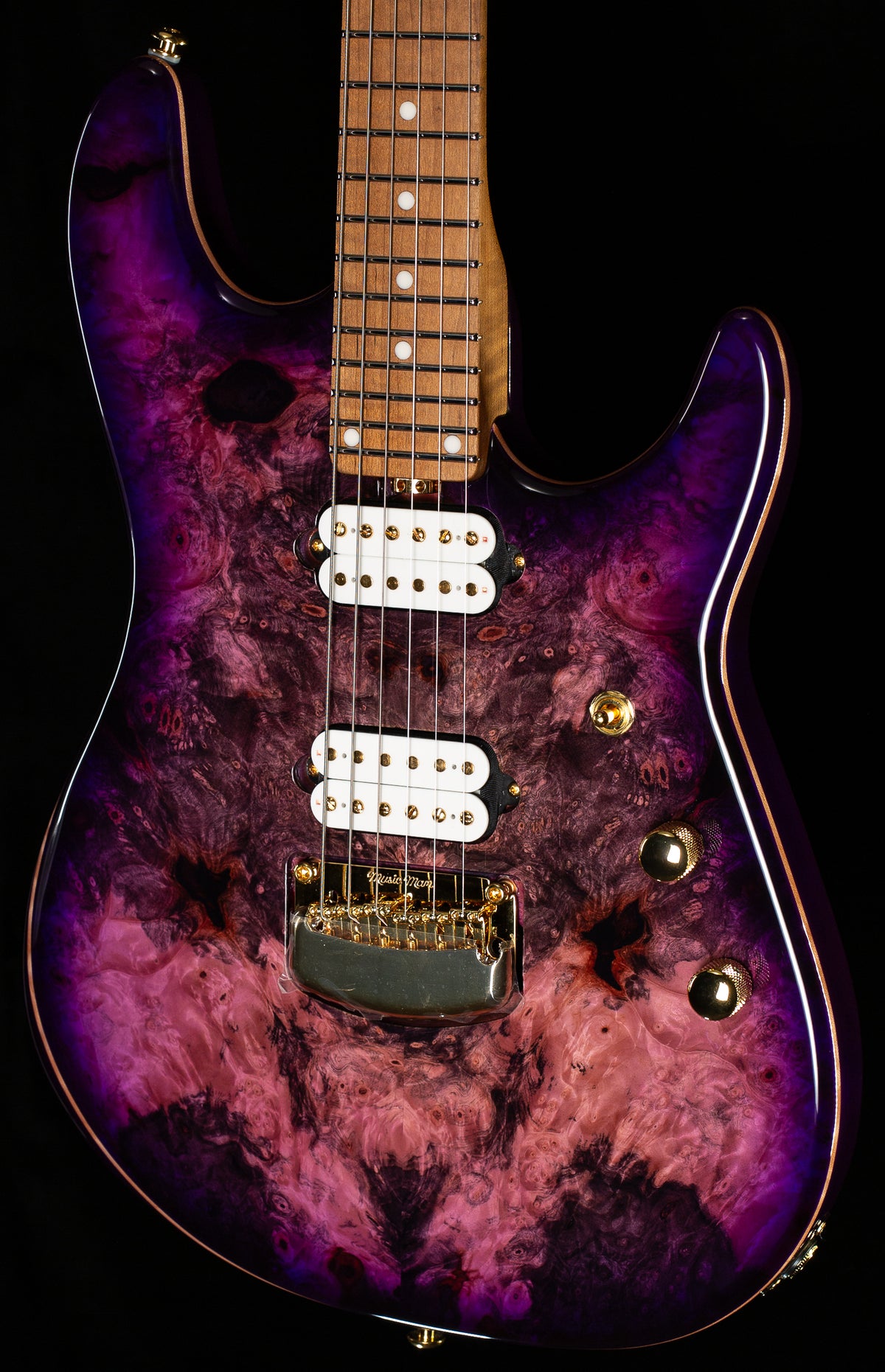 Ernie Ball Music Man Jason Richardson Cutlass Majora Purple (714)