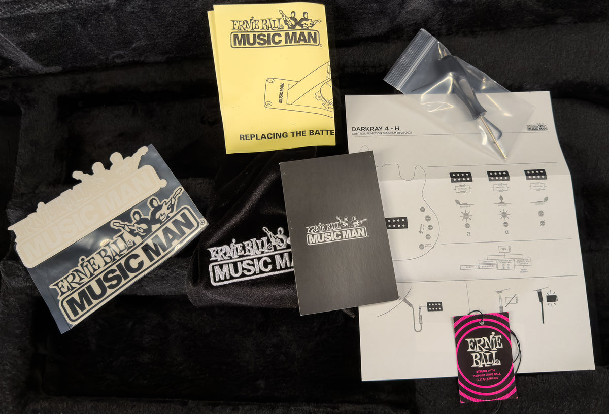 Ernie Ball Music Man DarkRay Obsidian (885)