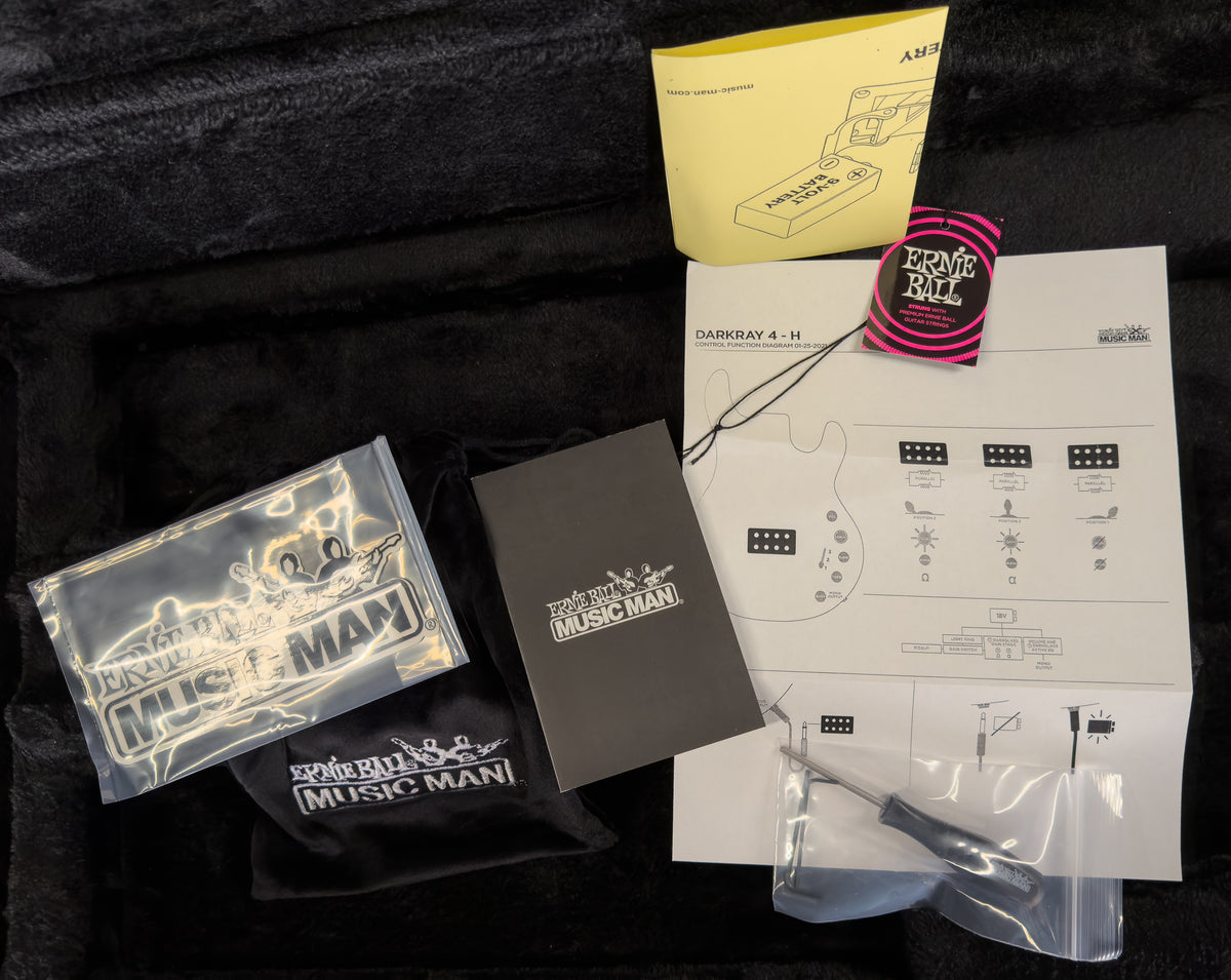 Ernie Ball Music Man DarkRay Gold Bar (984)