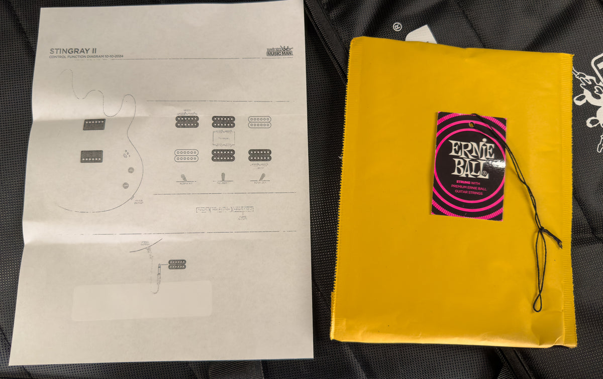 Ernie Ball Music Man StingRay II Deluxe Cory Wong Pine Green (216)