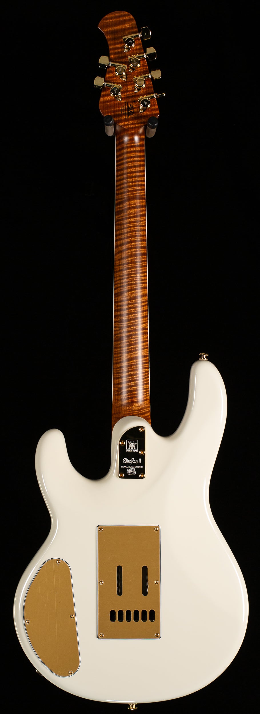 Ernie Ball Music Man StingRay II Deluxe Corey Wong Polaris White (338)