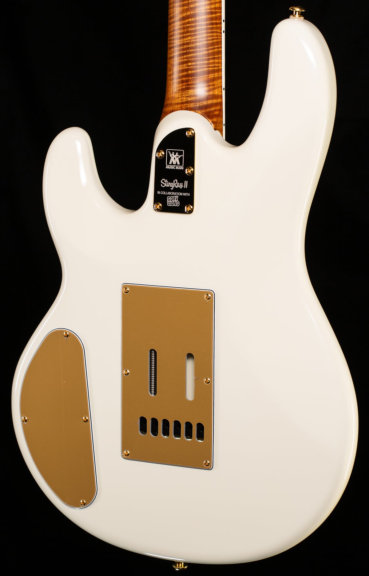 Ernie Ball Music Man StingRay II Deluxe Corey Wong Polaris White (338)