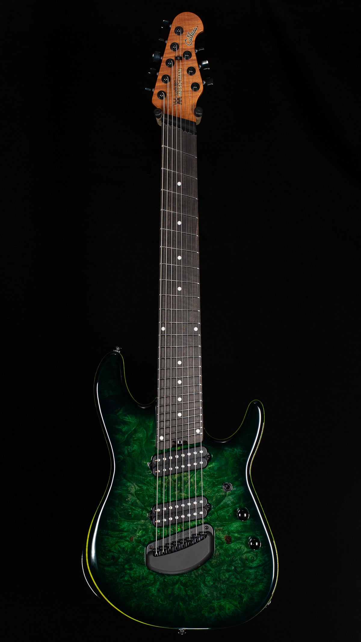 Ernie Ball Music Man Jason Richardson Cutlass HT 8 String Kokiri Forest (257)