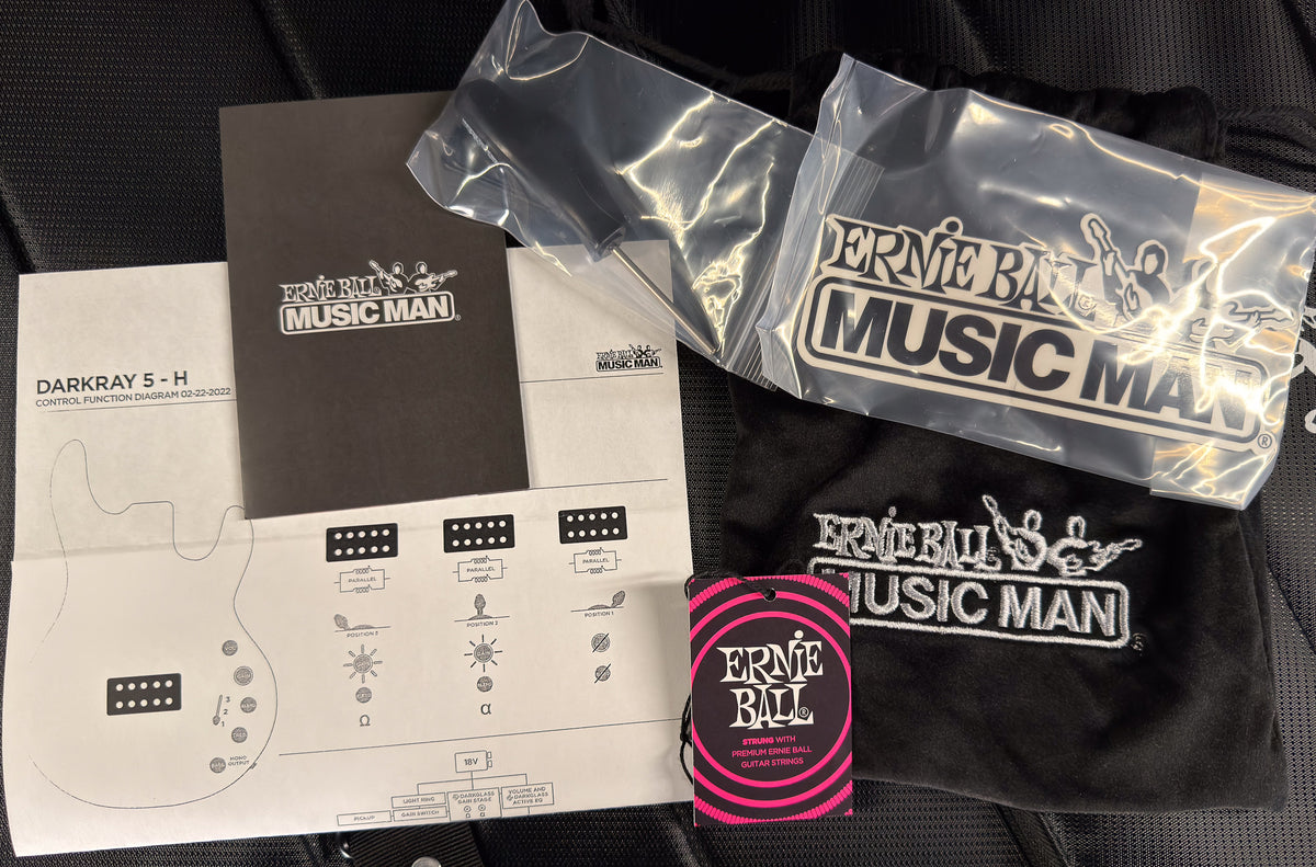 Ernie Ball Music Man DarkRay 5 Plasma Purple (458)