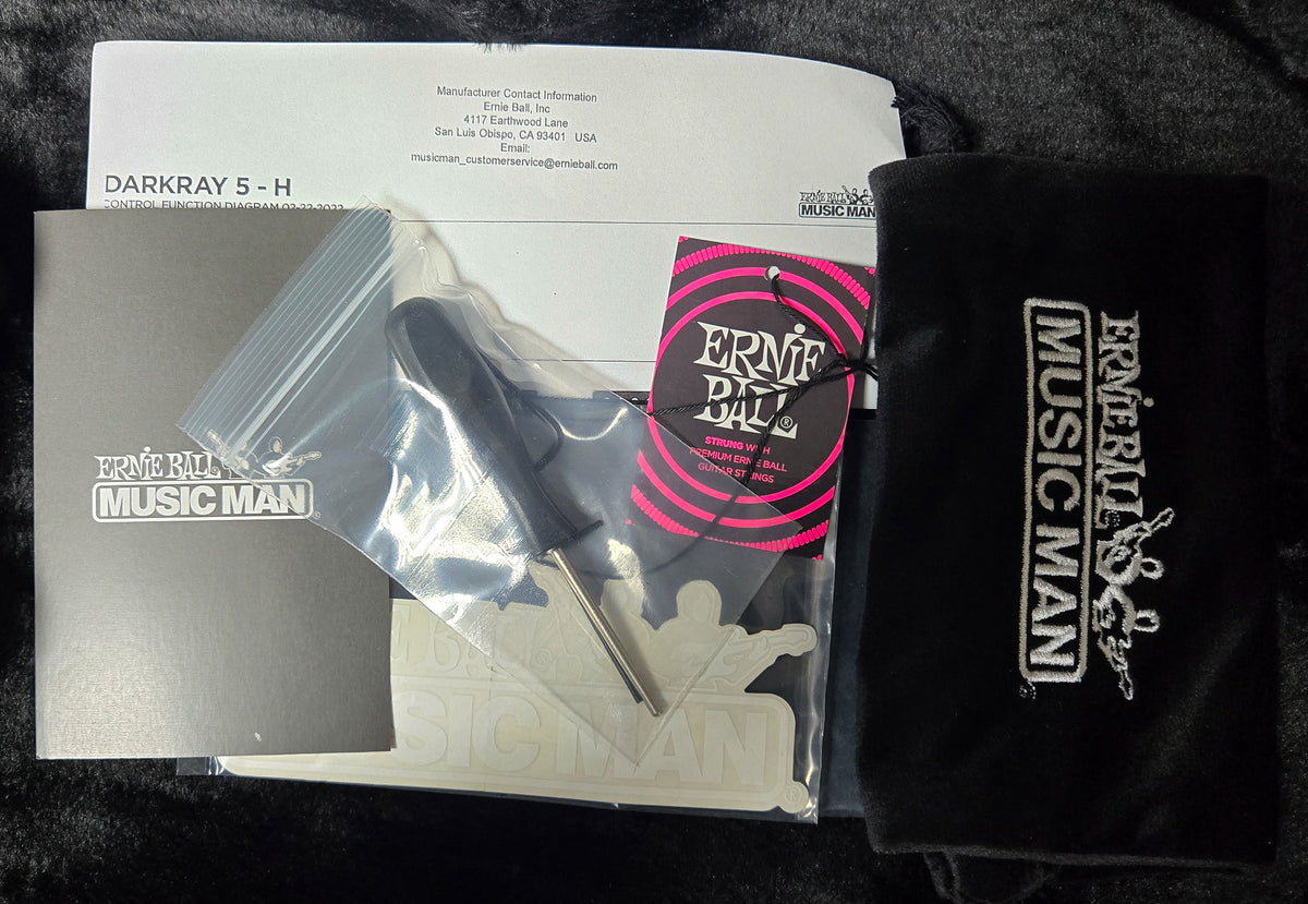 Ernie Ball Music Man DarkRay 5 Stealth Black (128)