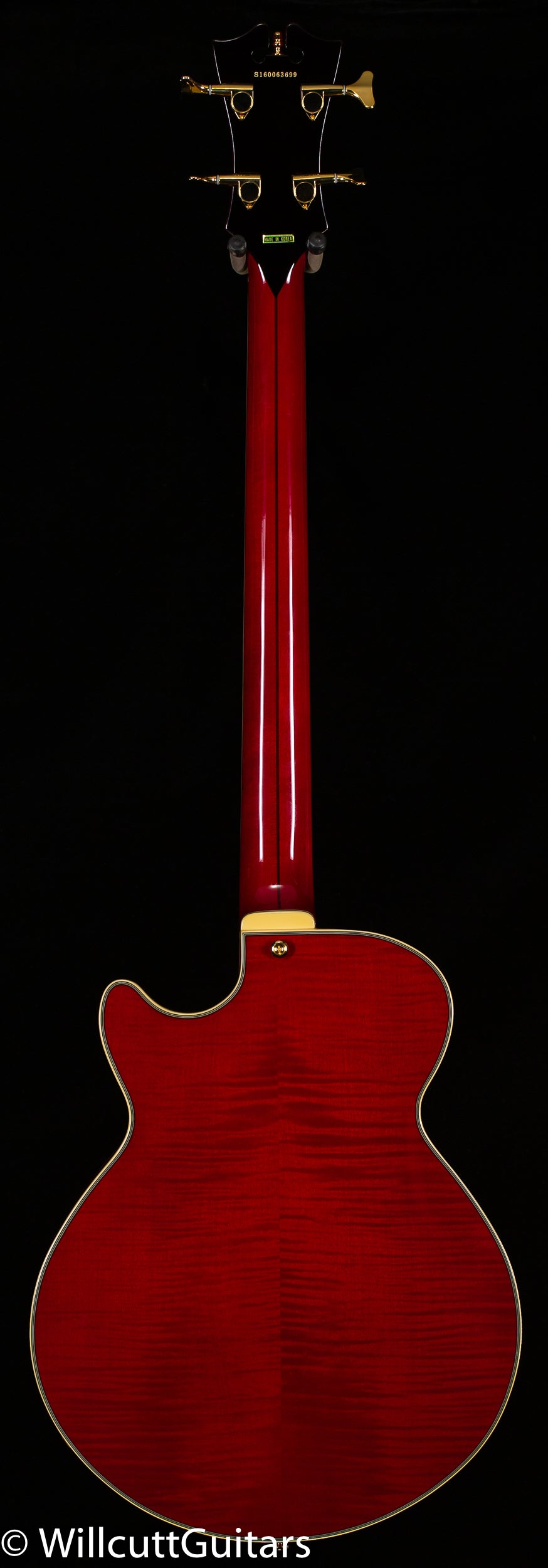 D&#39;Angelico Excel Bass Cherry Red (699)
