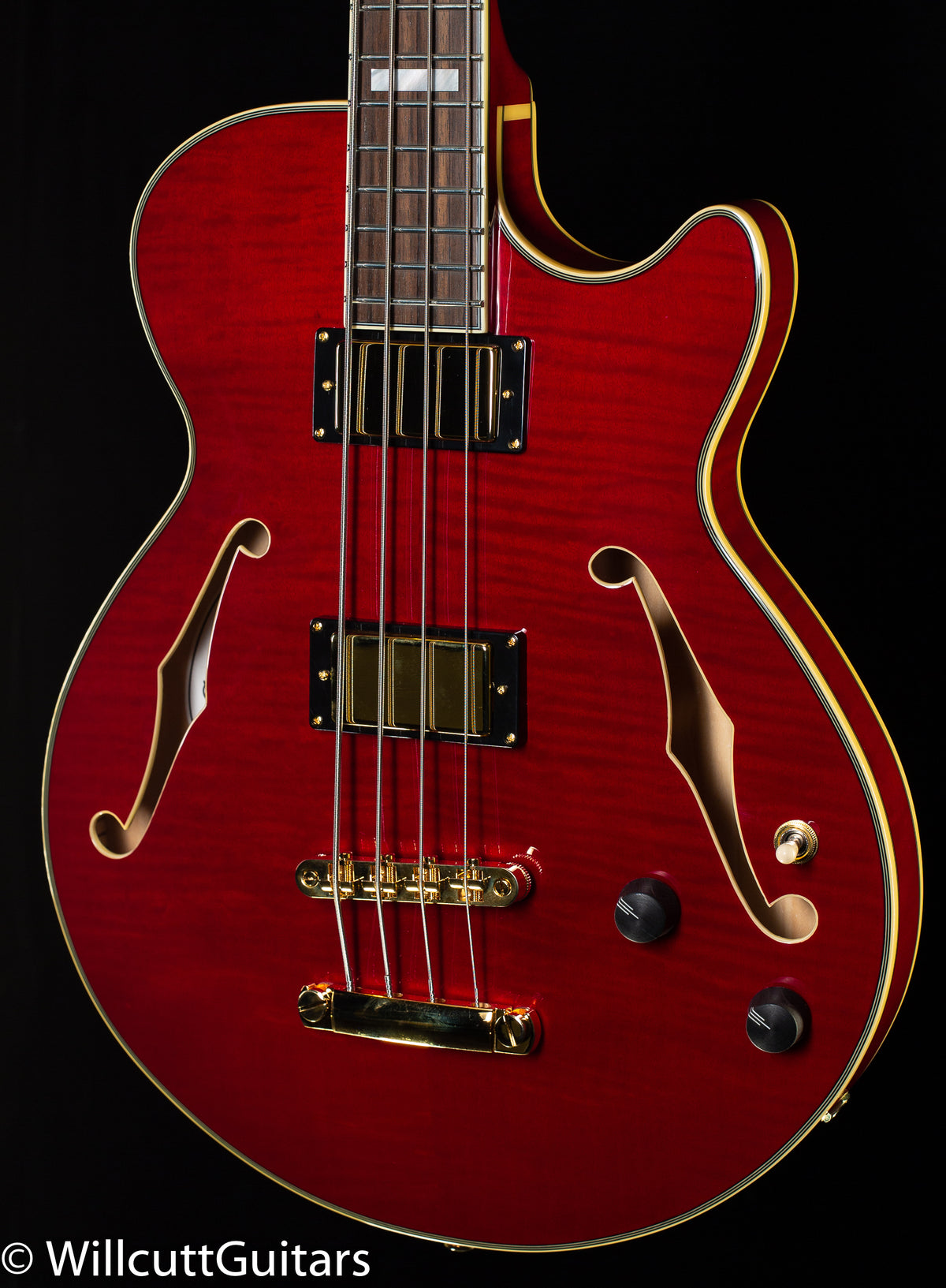 D&#39;Angelico Excel Bass Cherry Red (699)