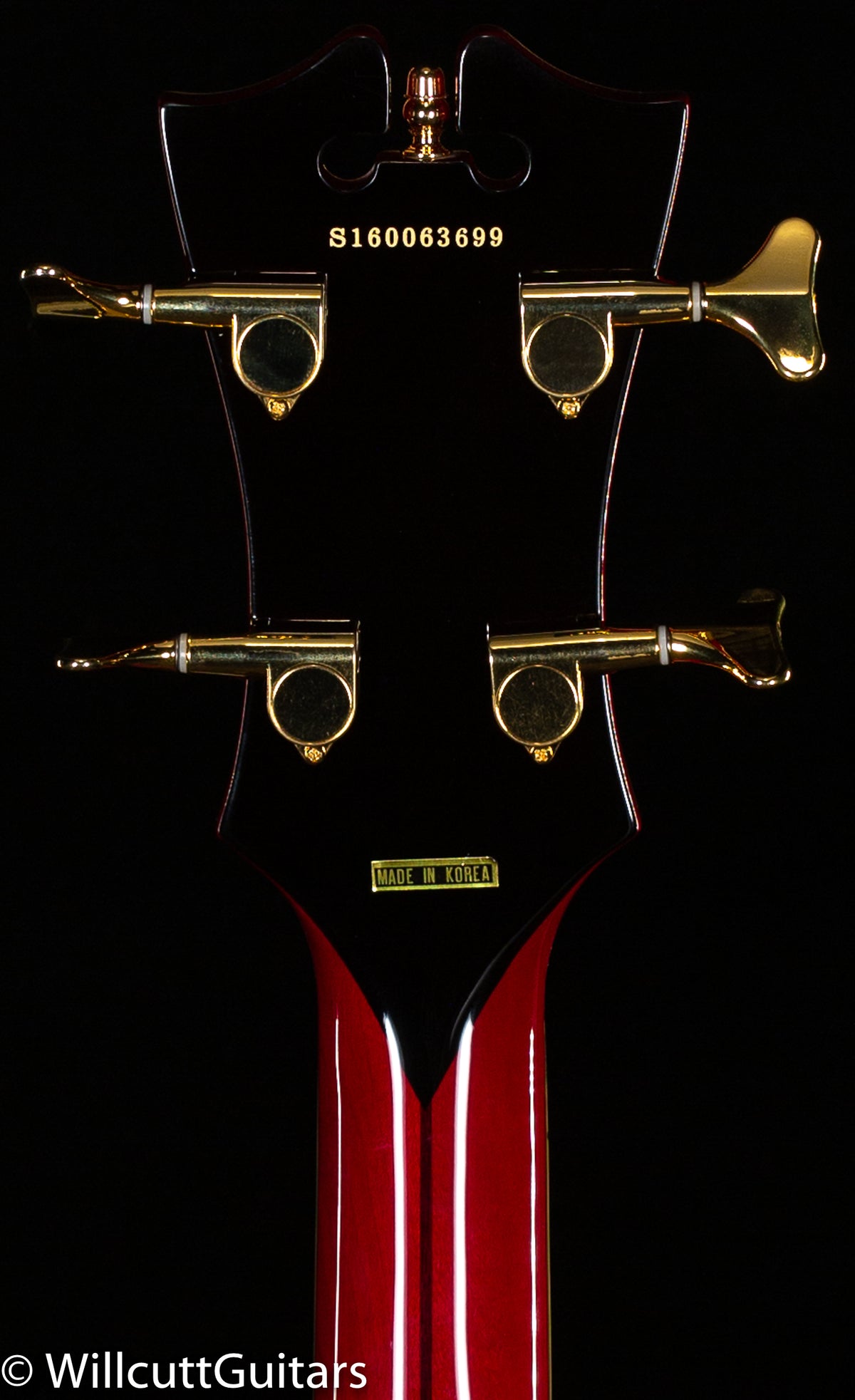 D&#39;Angelico Excel Bass Cherry Red (699)