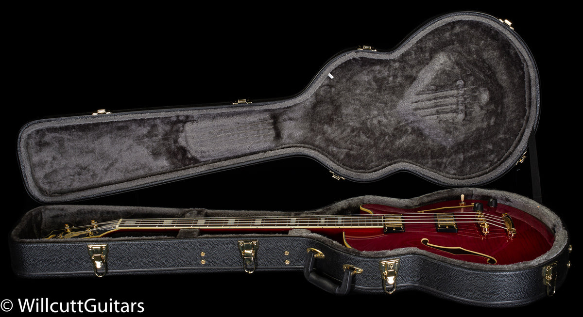 D&#39;Angelico Excel Bass Cherry Red (699)