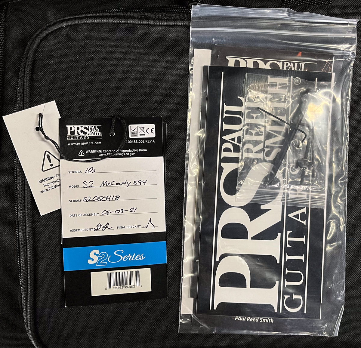 2021 PRS S2 McCarty 594 Burnt Amber Smokeburst (418)