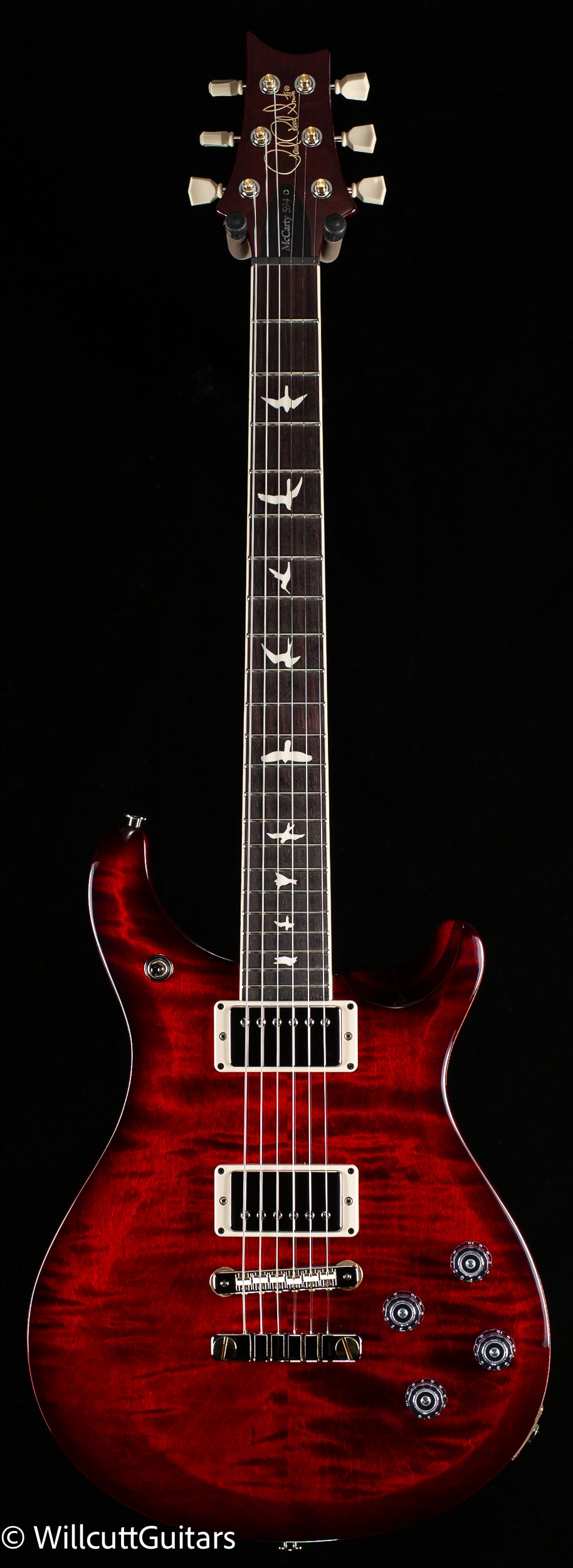 PRS S2 McCarty 594 Fire Red Burst (758)