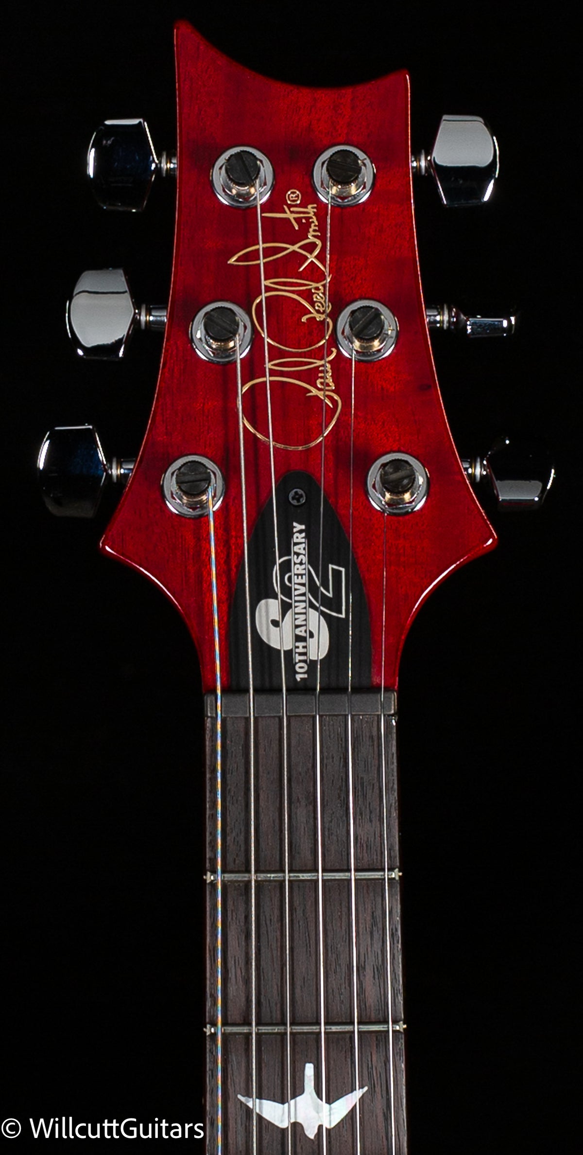 PRS S2 10th Anniversary Custom 24 Bonni Pink Cherry Burst (927)