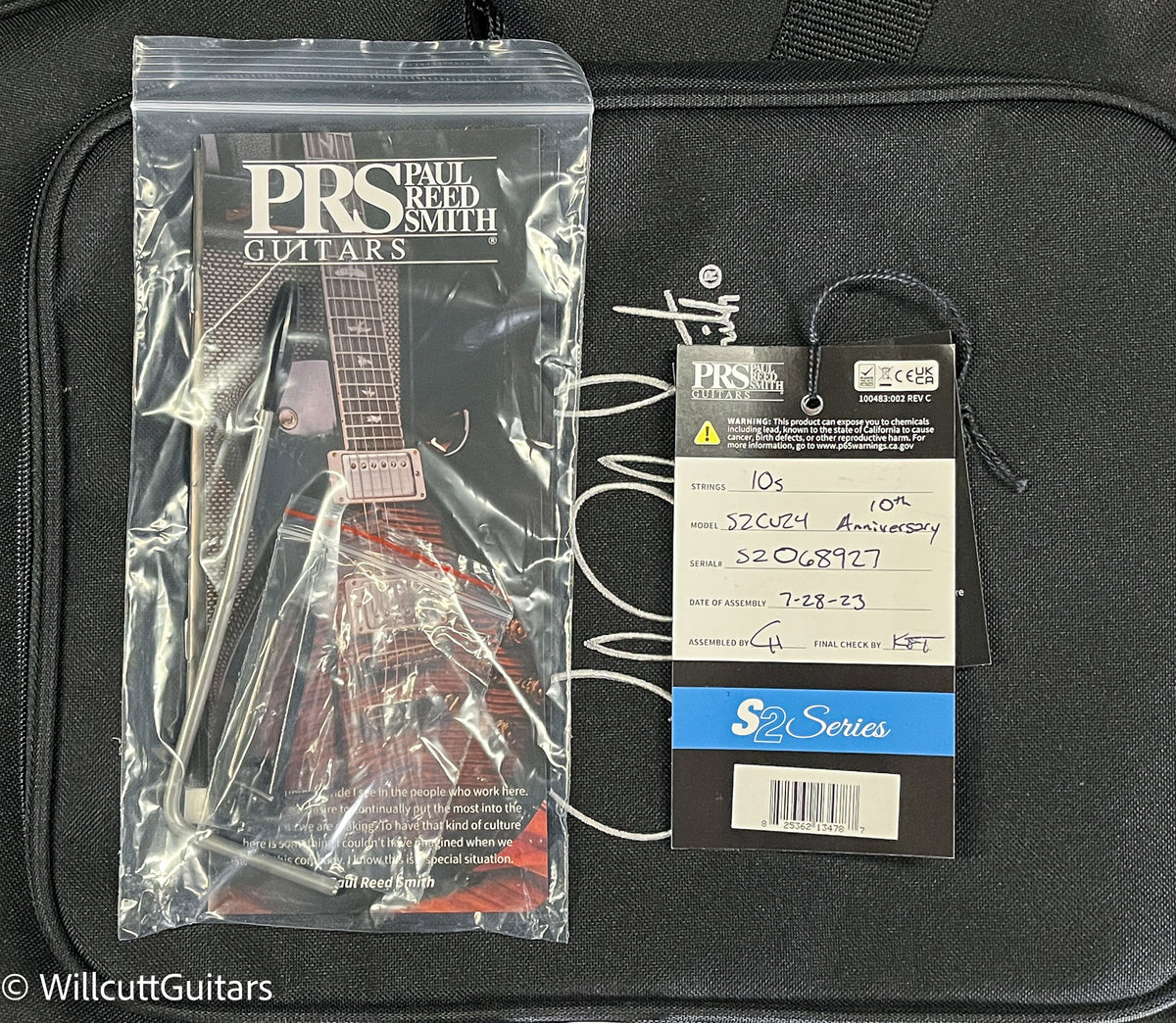 PRS S2 10th Anniversary Custom 24 Bonni Pink Cherry Burst (927)