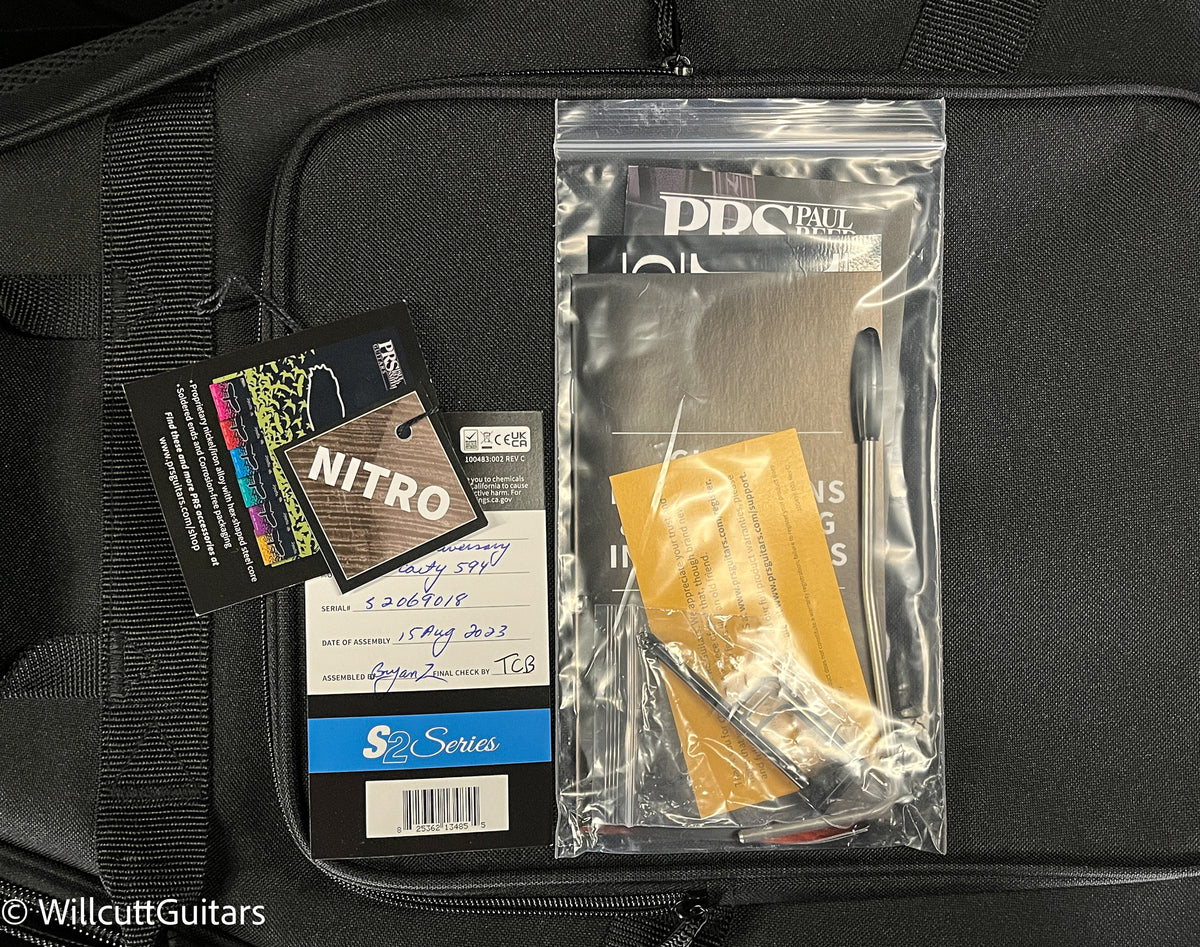 PRS S2 10th Anniversary McCarty 594 Dark Cherry Sunburst (018)