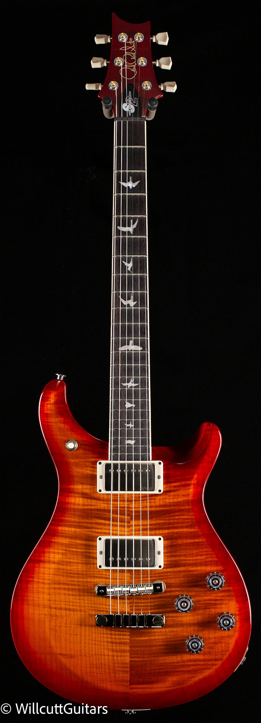 PRS S2 10th Anniversary McCarty 594 Dark Cherry Sunburst (135)