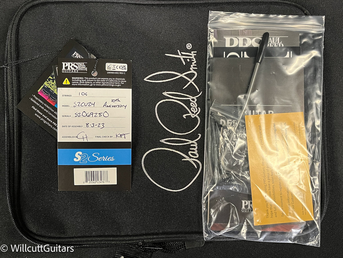 PRS S2 10th Anniversary Custom 24 Bonnie Pink Cherry Burst (250)