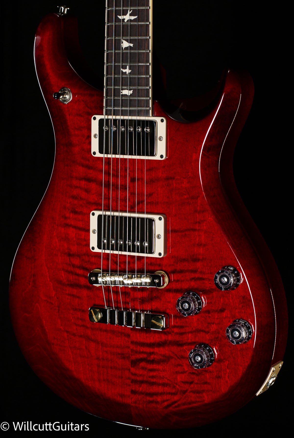 PRS S2 McCarty 594 Fire Red Burst (482)