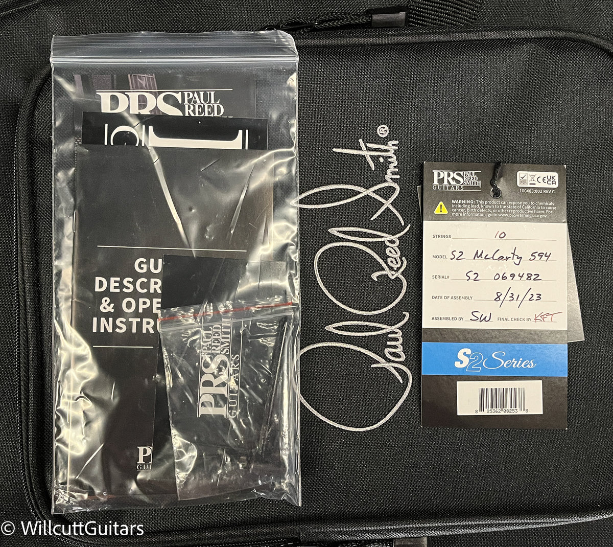 PRS S2 McCarty 594 Fire Red Burst (482)