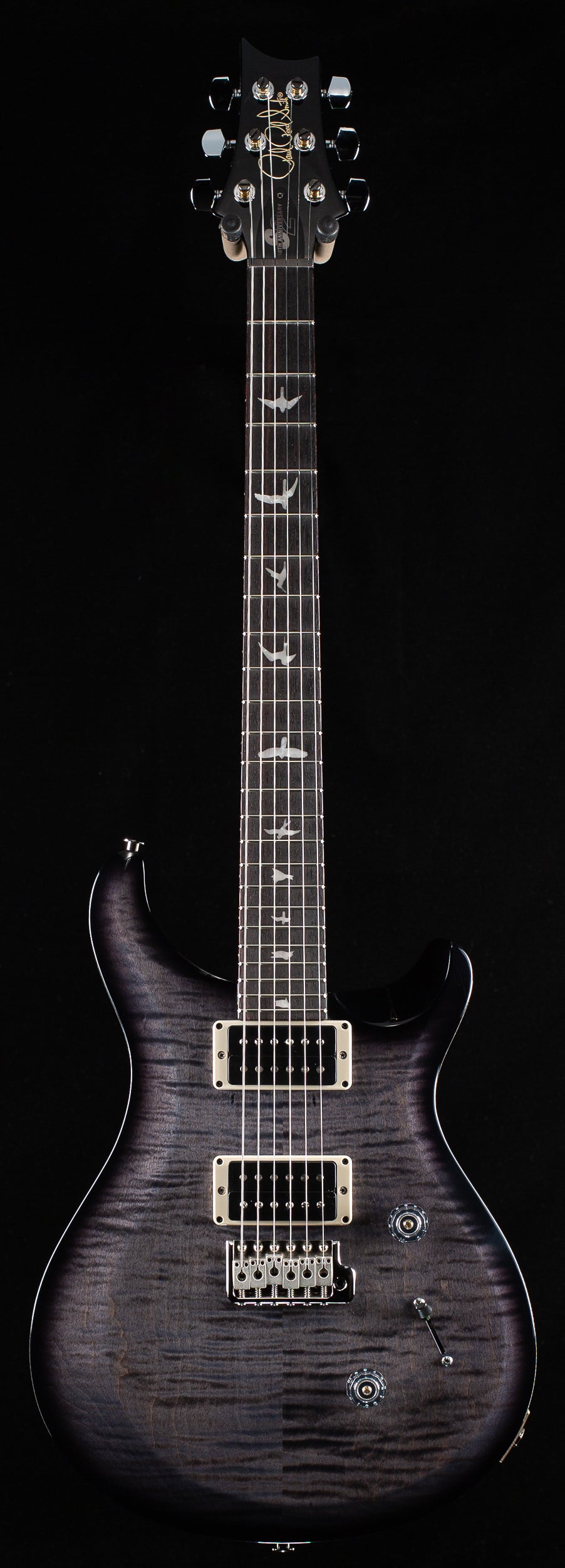 PRS S2 10th Anniversary Custom 24 Faded Gray Black Burst (651) - Willcutt  Guitars