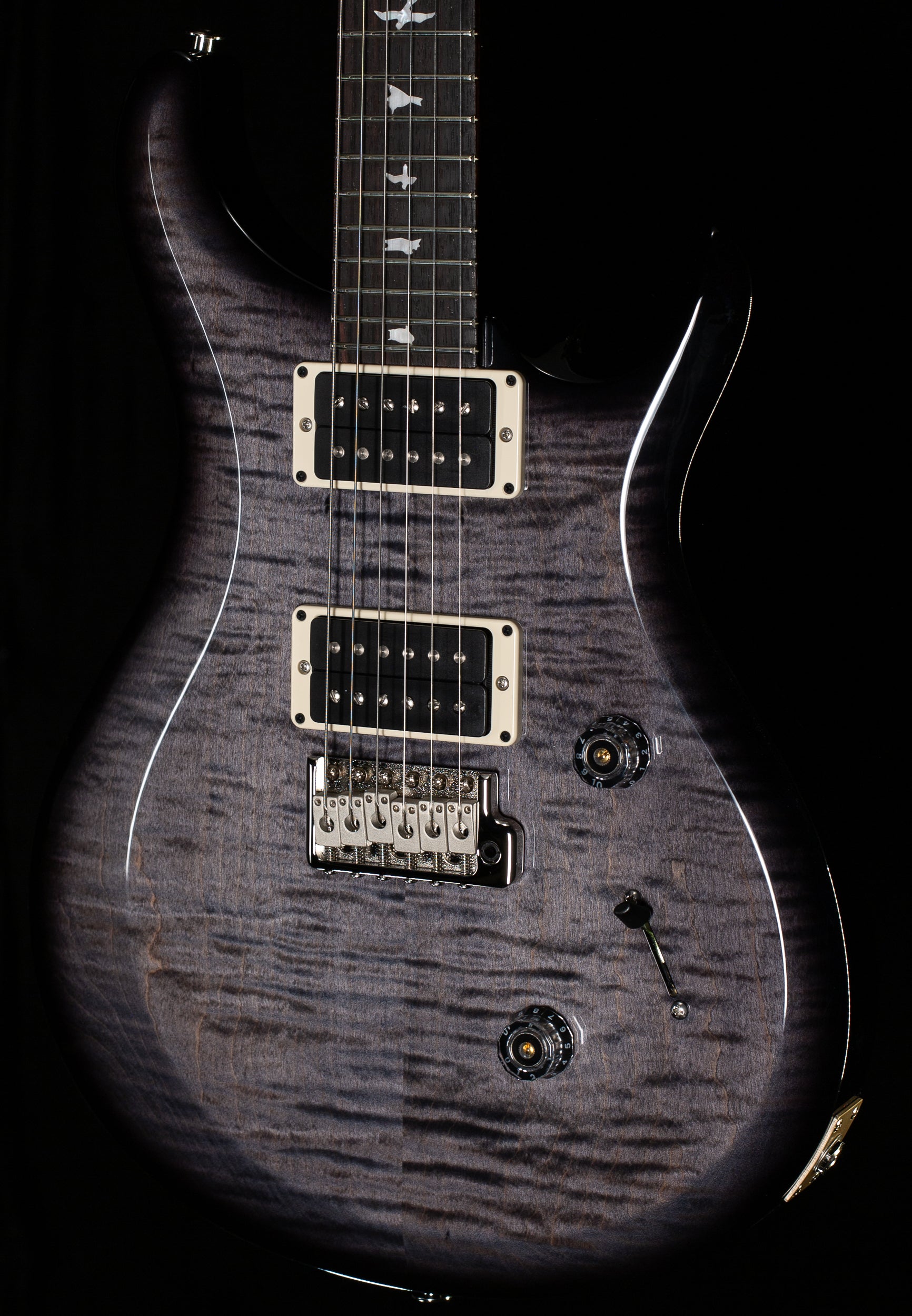 PRS S2 10th Anniversary Custom 24 Faded Gray Black Burst (651 