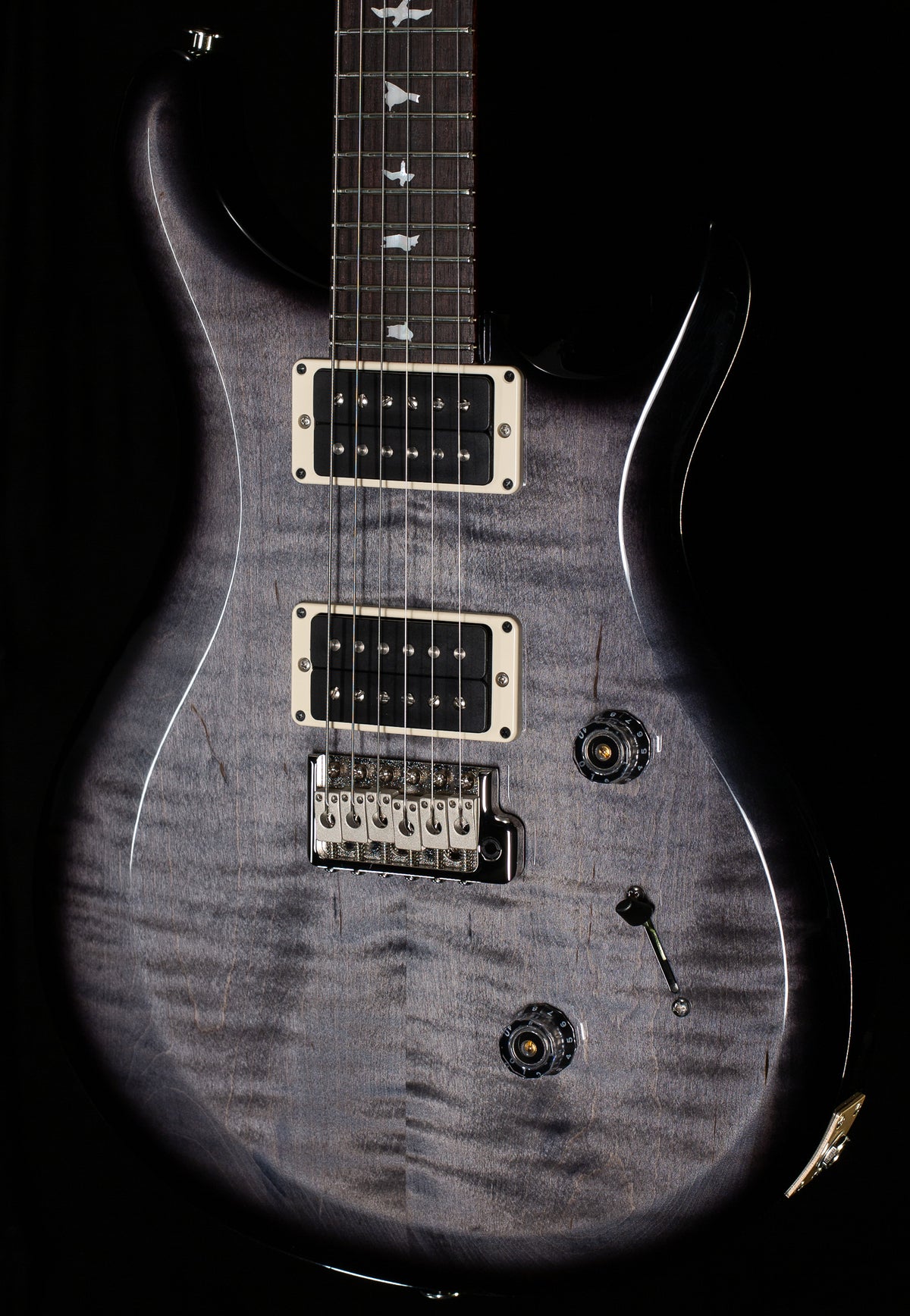 PRS S2 10th Anniversary Custom 24 Faded Gray Black Burst (990)