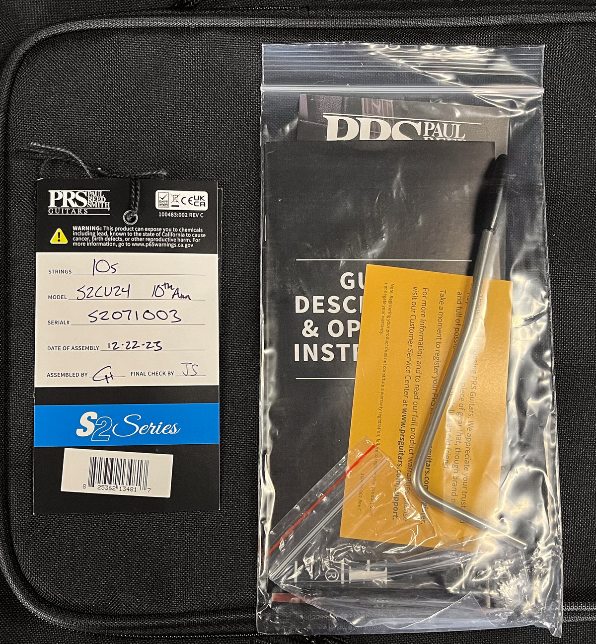 PRS S2 10th Anniversary Custom 24 Lake Blue (003)