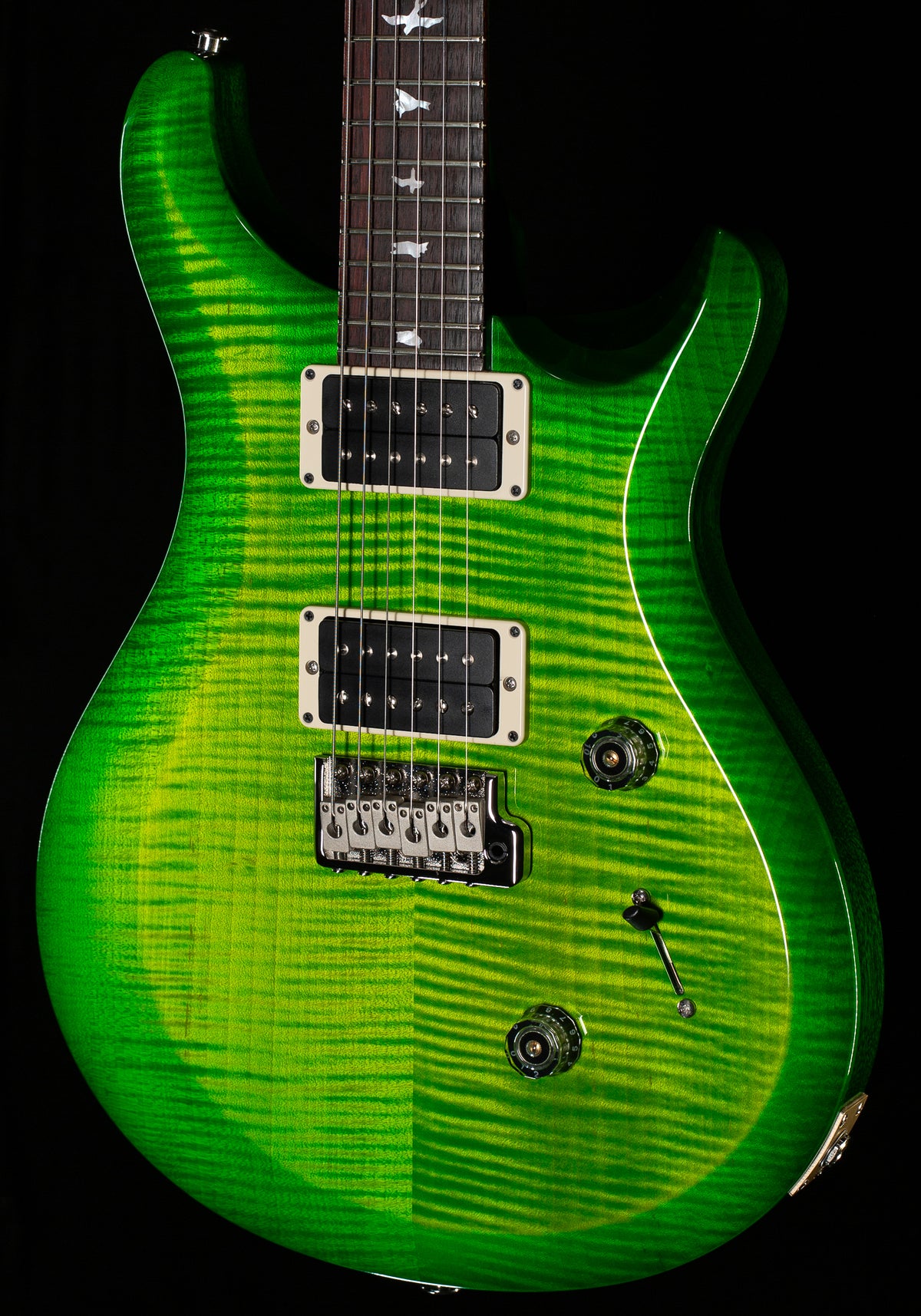 PRS S2 10th Anniversary Custom 24 Maple top Eriza Verde (150)