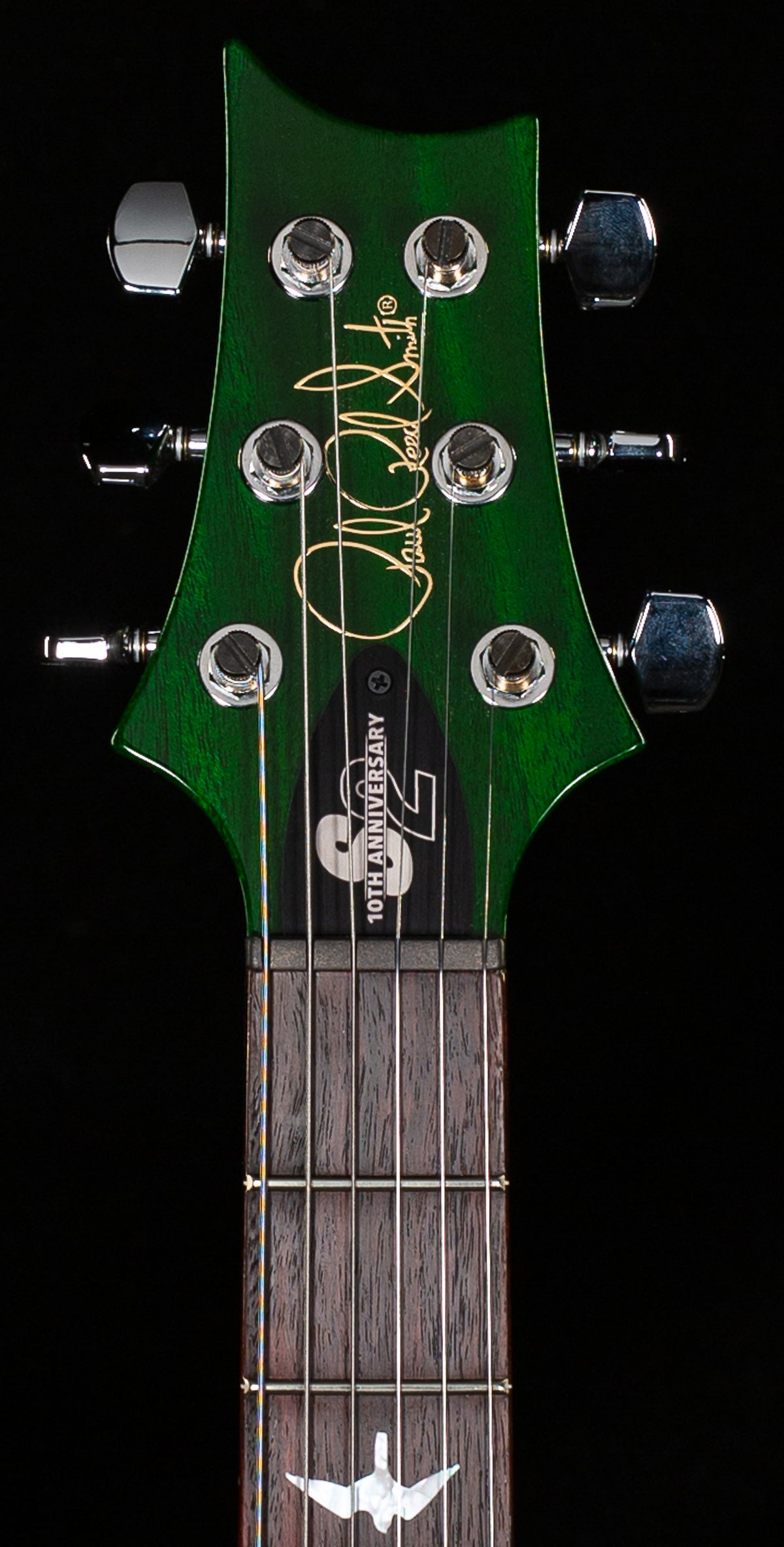 PRS S2 10th Anniversary Custom 24 Maple top Eriza Verde (150)