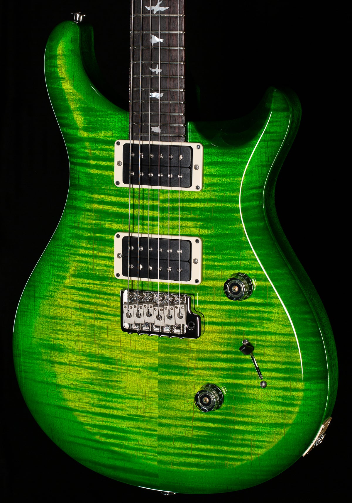 PRS S2 10th Anniversary Custom 24 Maple top Eriza Verde (186)