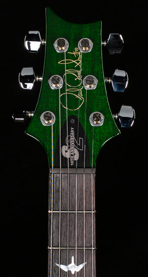 PRS S2 10th Anniversary Custom 24 Maple top Eriza Verde (186)