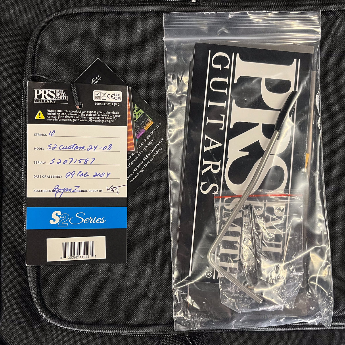 PRS S2 Custom 24-08 Lake Blue (587)