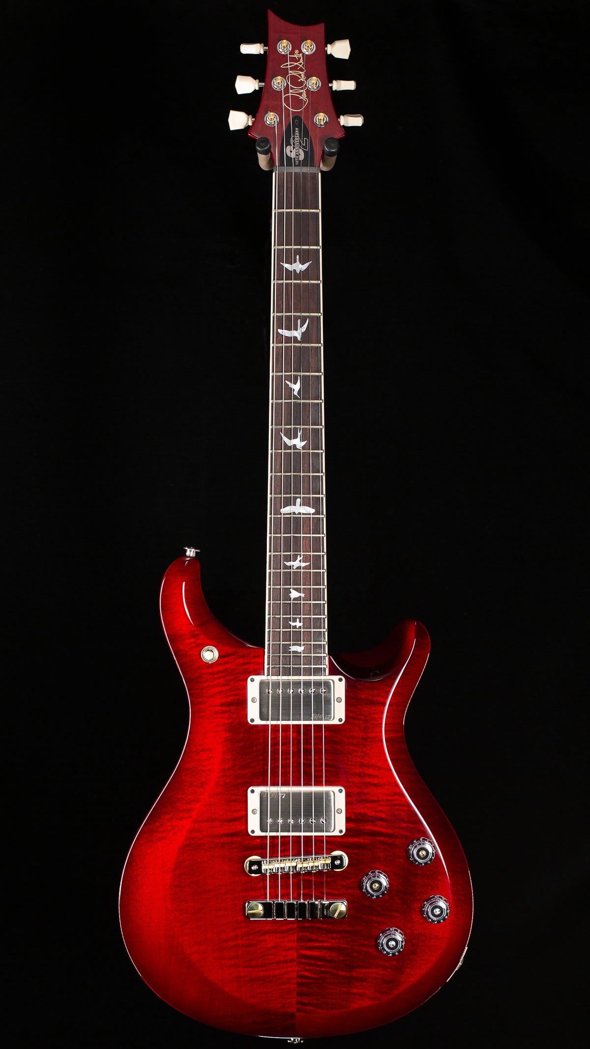 PRS S2 10th Anniversary McCarty 594 Fire Red Burst (768)