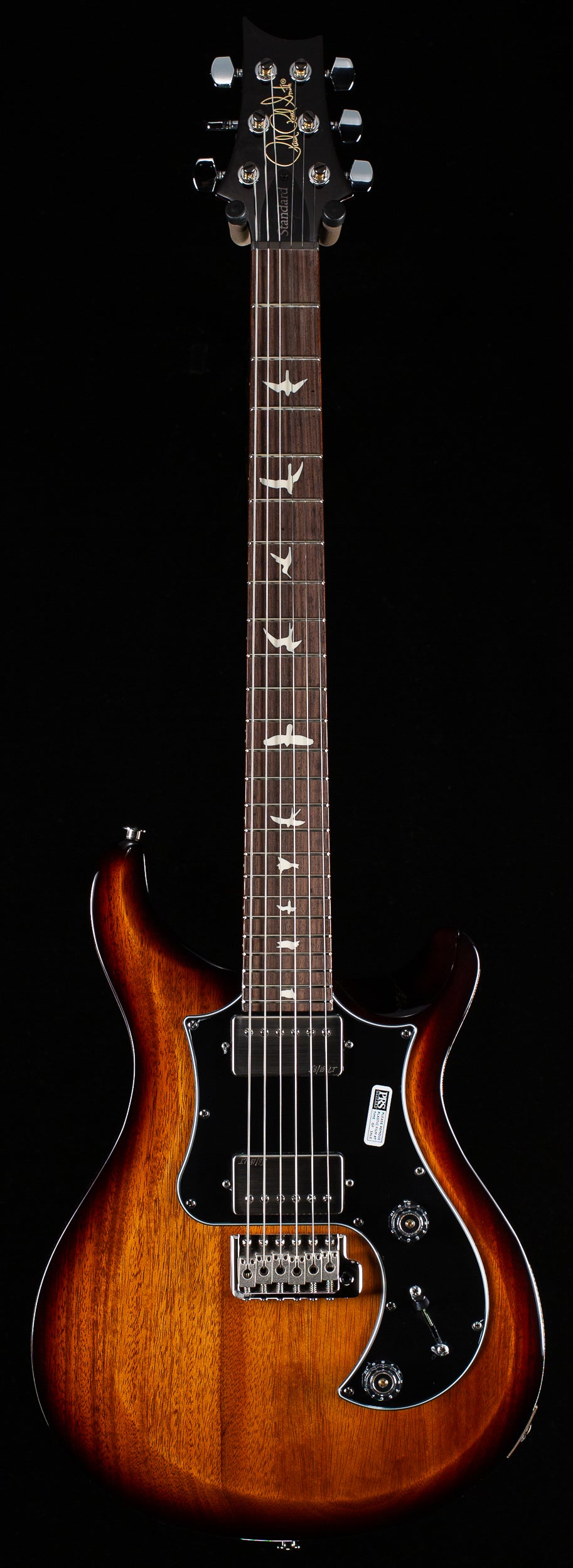 prs s2 standard 24 mccarty tobacco sunburst Satin The sleek mahogany neck Prs USA S2 McCarty 594