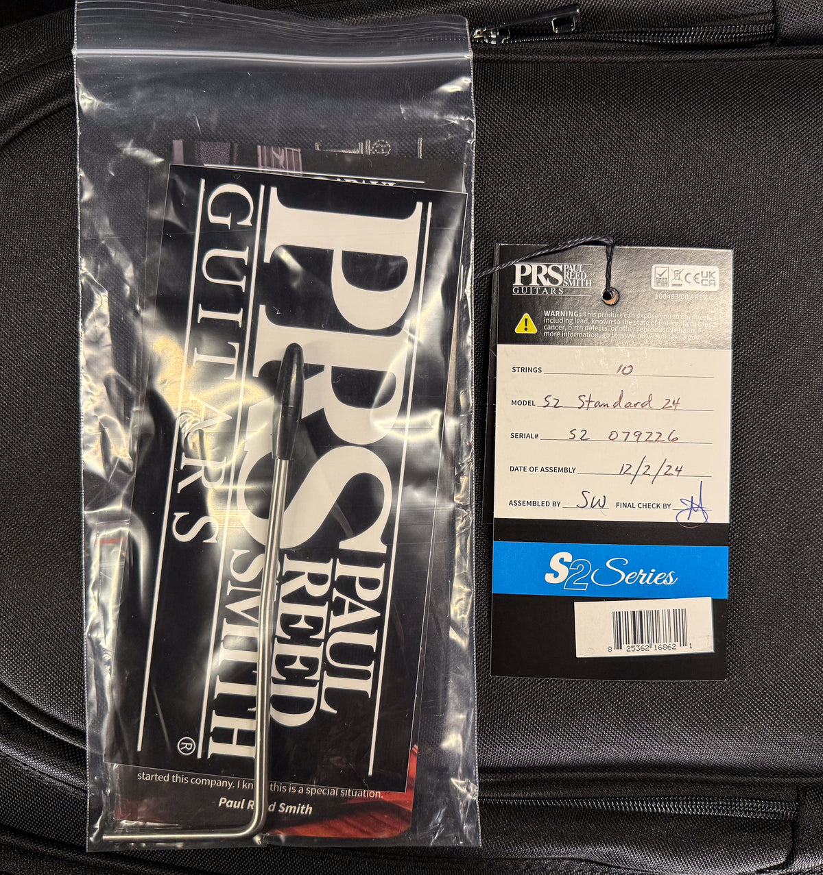 PRS S2 Standard 24 McCarty Tobacco Sunburst (226)