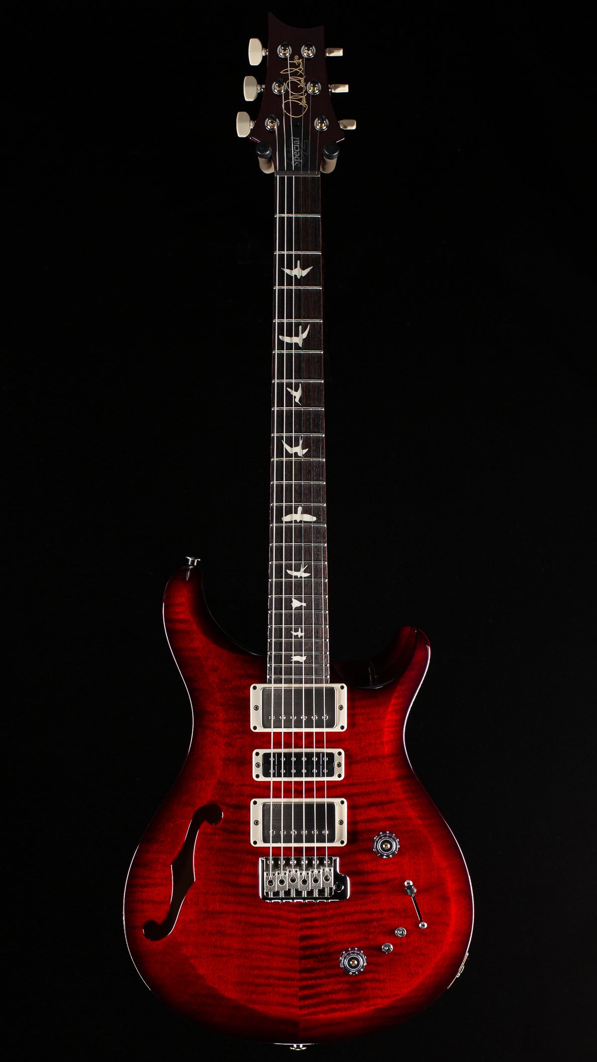 PRS S2 Special Semi-Hollow Fire Red Burst (662)