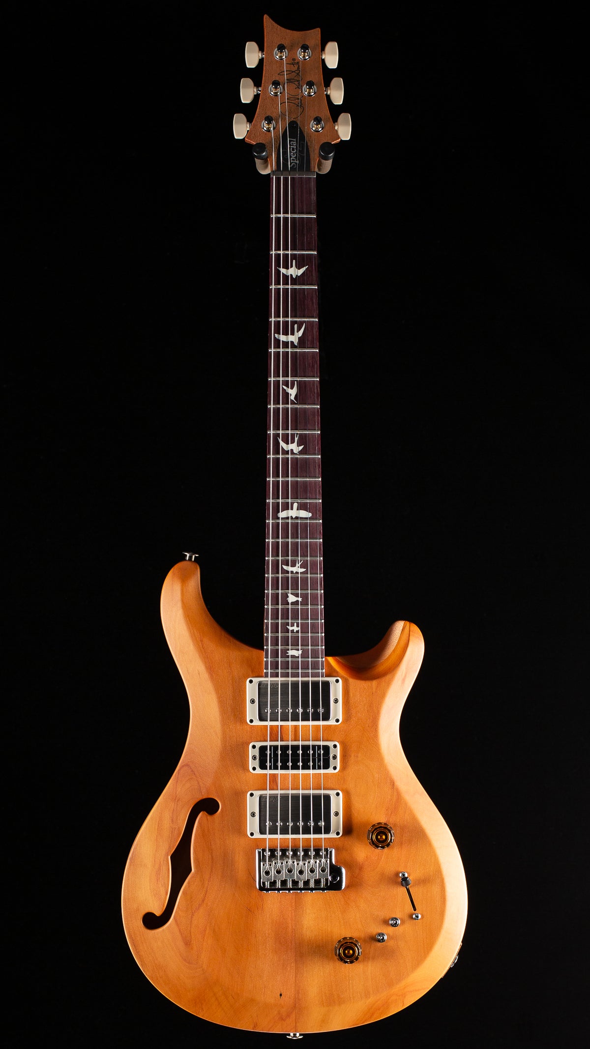 PRS Limited Edition S2 Special Semi-Hollow Reclaimed Peroba Rosa Top Natural (258)