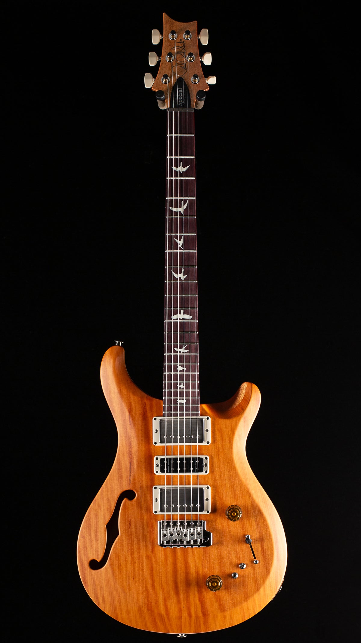 PRS S2 Special Semi-Hollow Reclaimed Limited Peroba Rosa top (266)