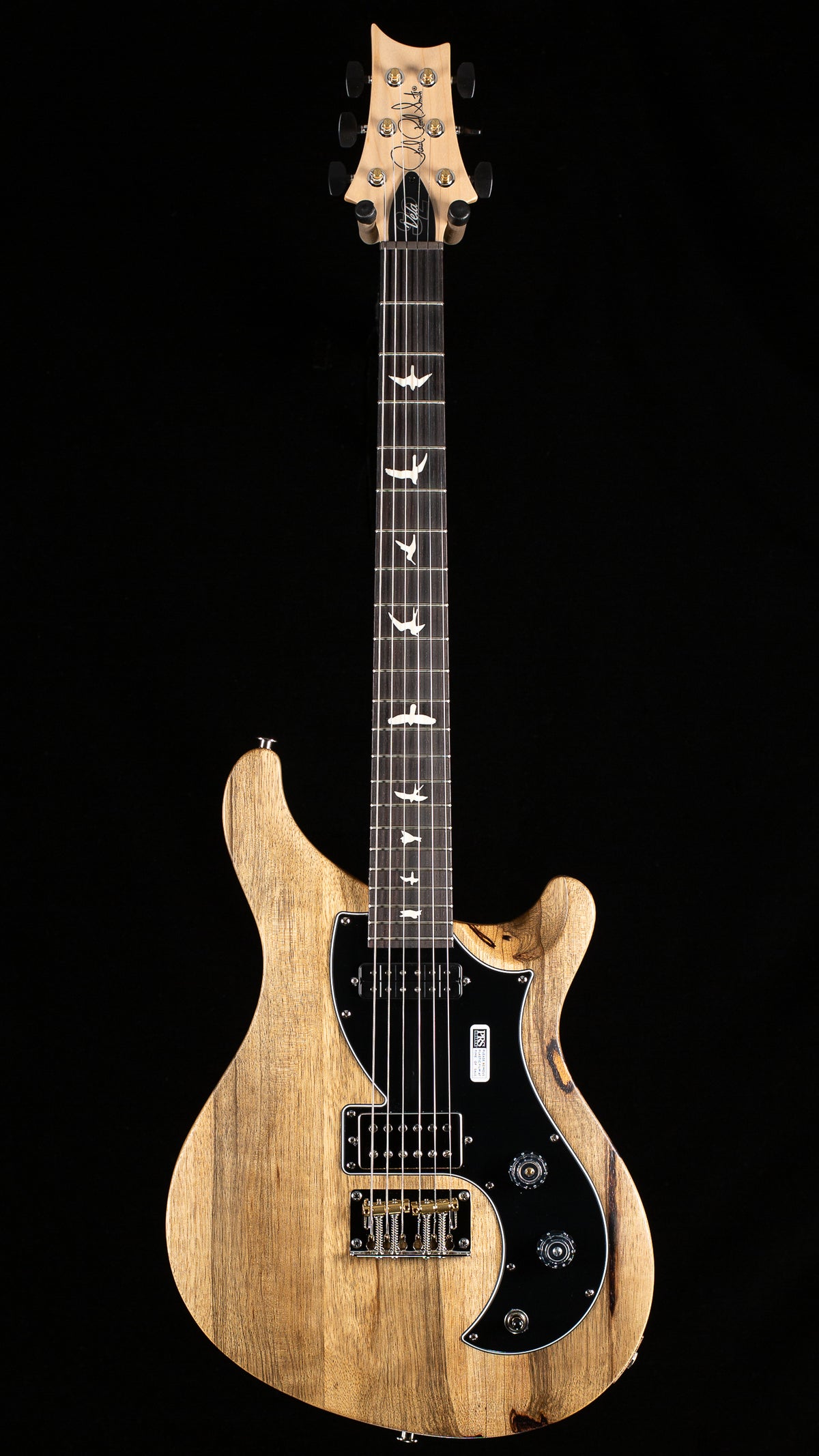 PRS S2 Vela Black Limba Satin Natural (629)