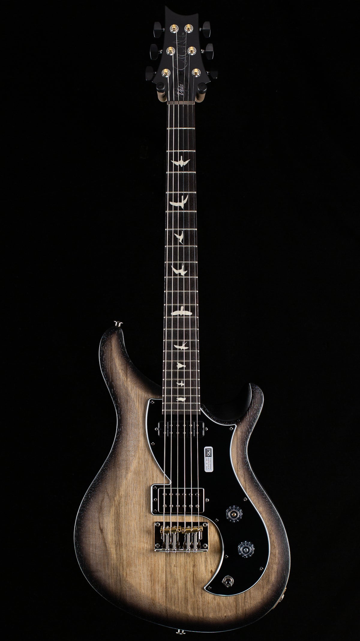 PRS S2 Vela Black Limba Satin Natural Smokeburst (676)
