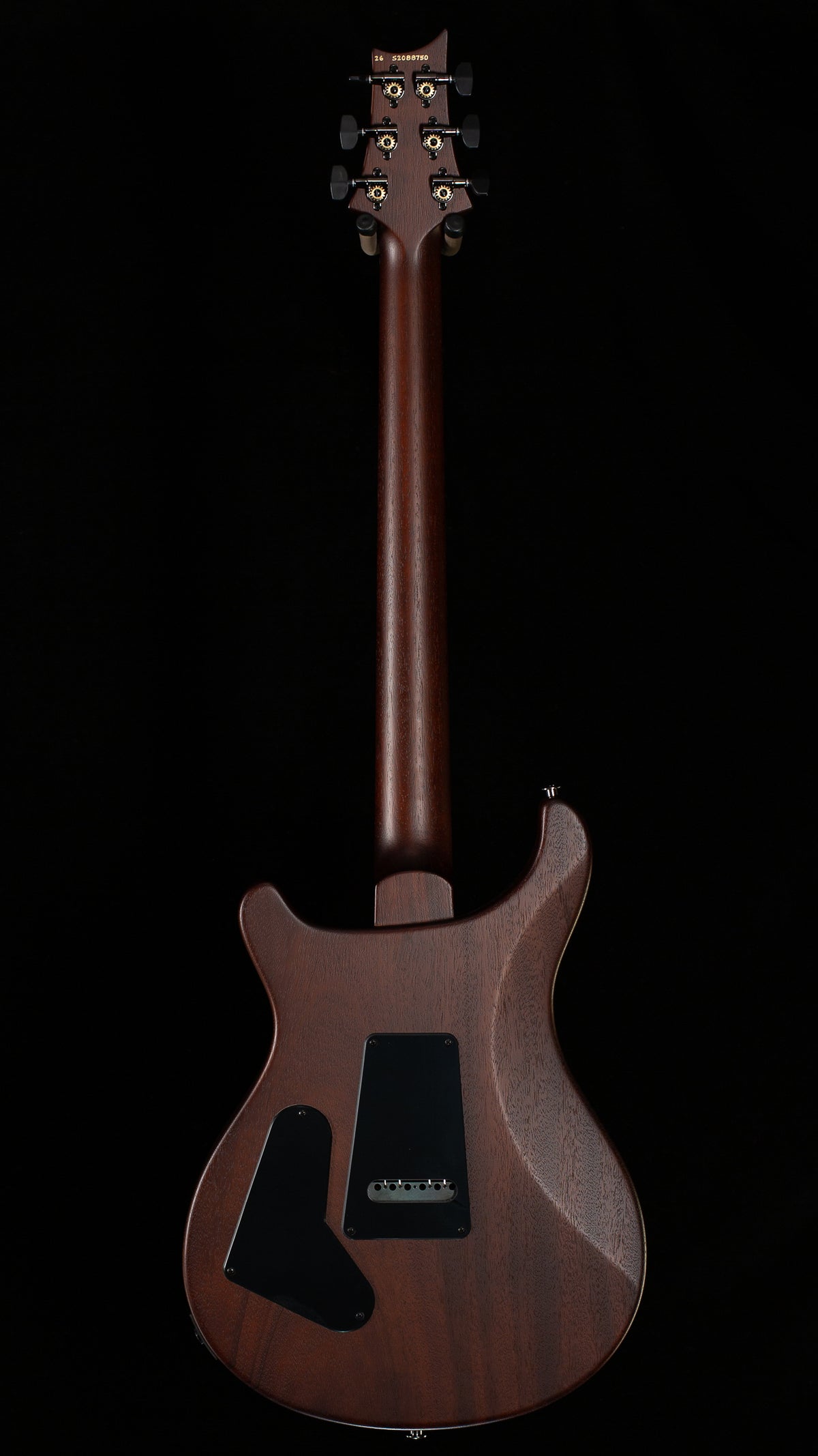 PRS S2 Custom 24-08 Burl Top Black Gold Burst (750)