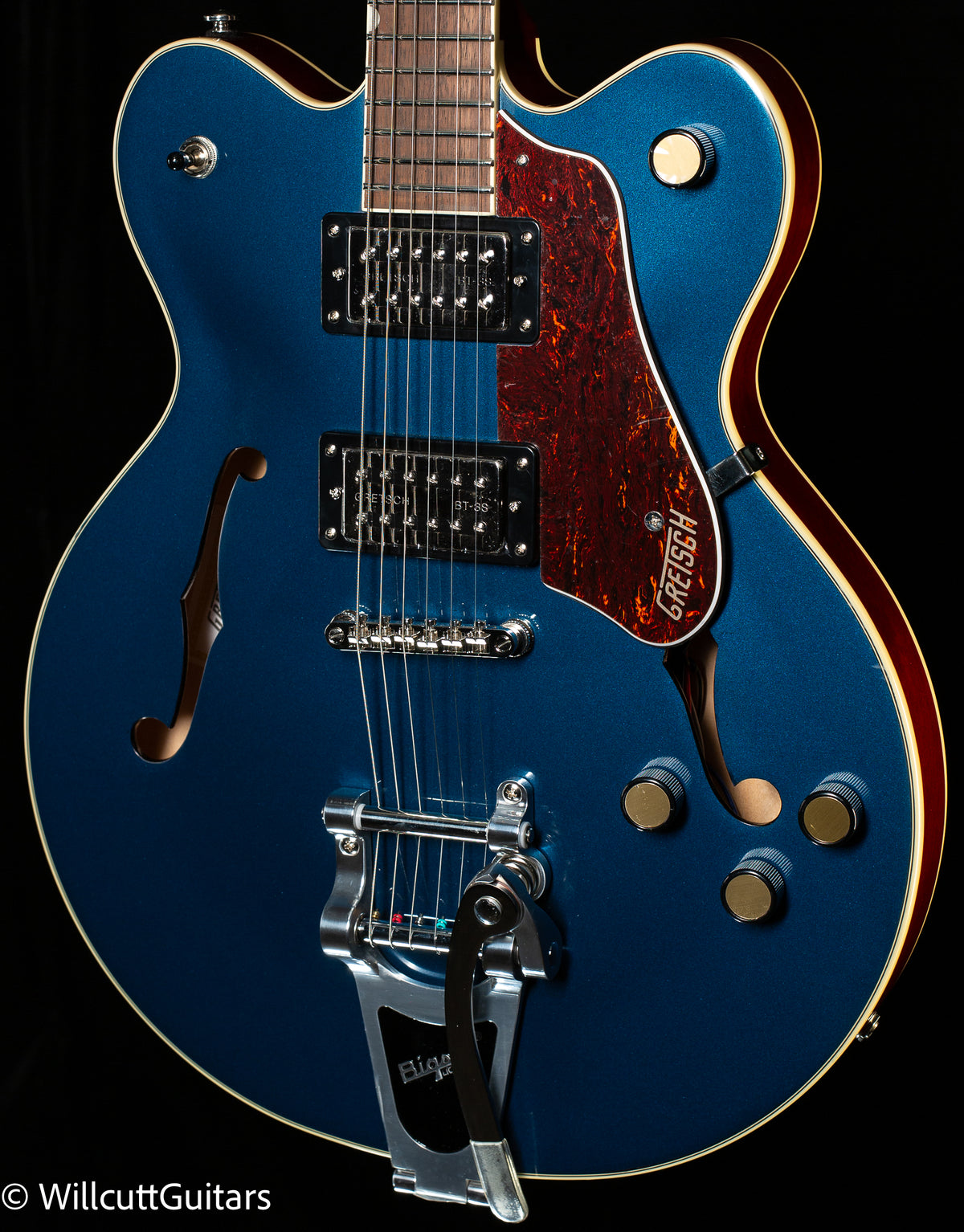Gretsch G2622T Streamliner Center Block Double-Cut with Bigsby Broad’Tron BT-3S Pickups Dark Denim (786)